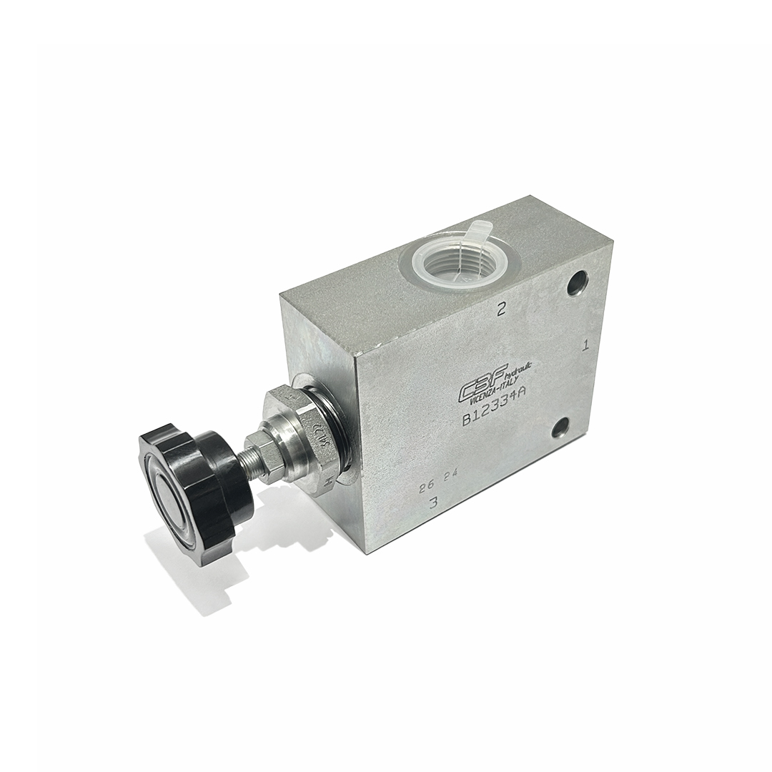 REGULADOR CAUDAL COMPENSADO 2/3 VIAS PRIORITARIO 110 LPM