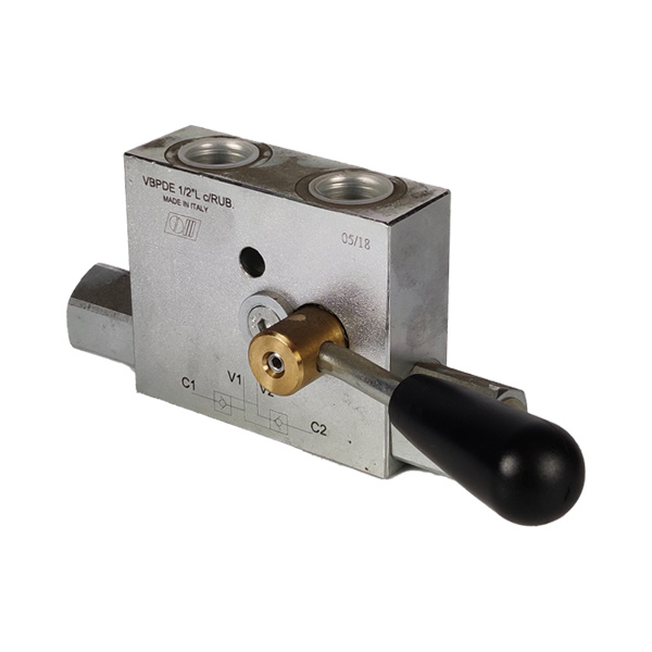 RETENÇAO PILOTADA DUPLA – BLOCO A – FECHO MANUAL