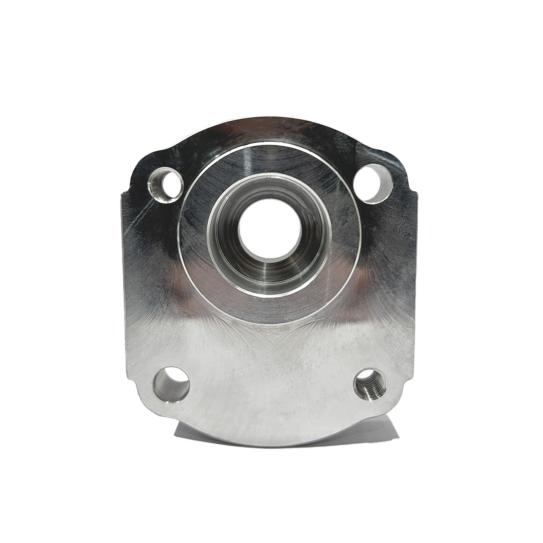 FLANGE FRONTAL BOMBA GR2 - EZ1 - ALUMINIO