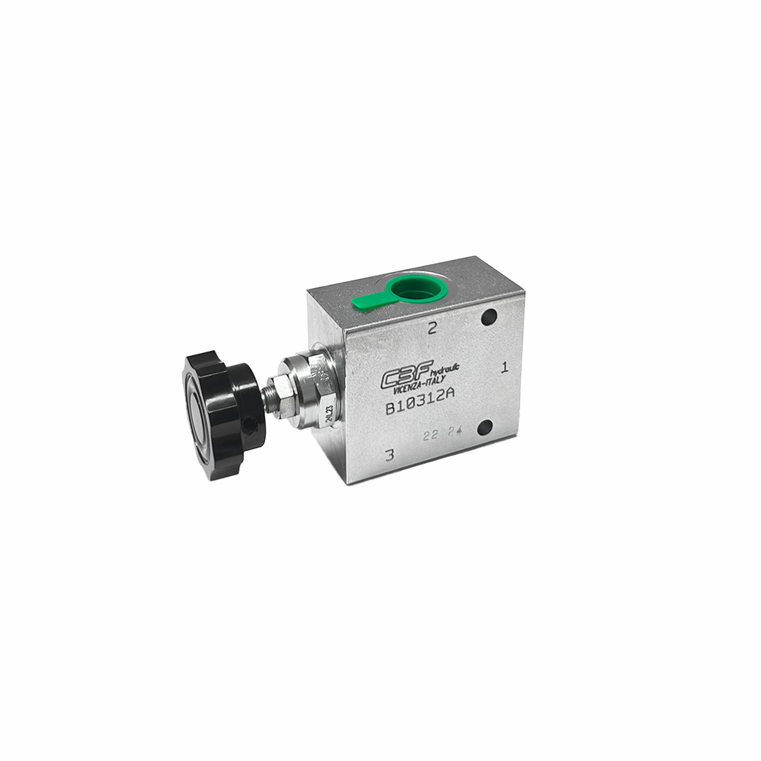 REGULADOR CAUDAL COMPENSADO 2/3 VIAS PRIORITARIO 50 LPM